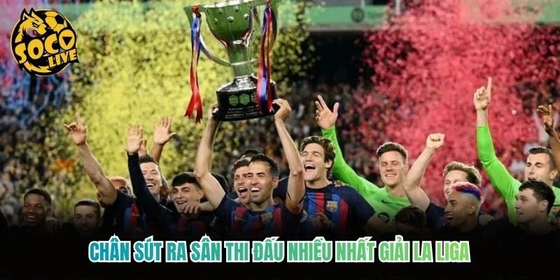 Chân sút ra sân thi đấu nhiều nhất giải La Liga