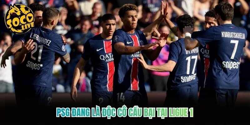 PSG đang là “độc cô cầu bại” tại Ligue 1 PSG đang là “độc cô cầu bại” tại Ligue 1
